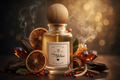 Blooming Milan perfume by Bloograna Perfumes, elegant glass bottle with floral and citrus notes for a sophisticated fragrance.